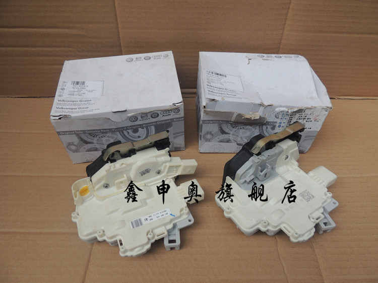 疯抢纯正原装奥迪配件 奥迪a6 c5门锁快 a4 b6b7门锁 c6 a6l锁块
