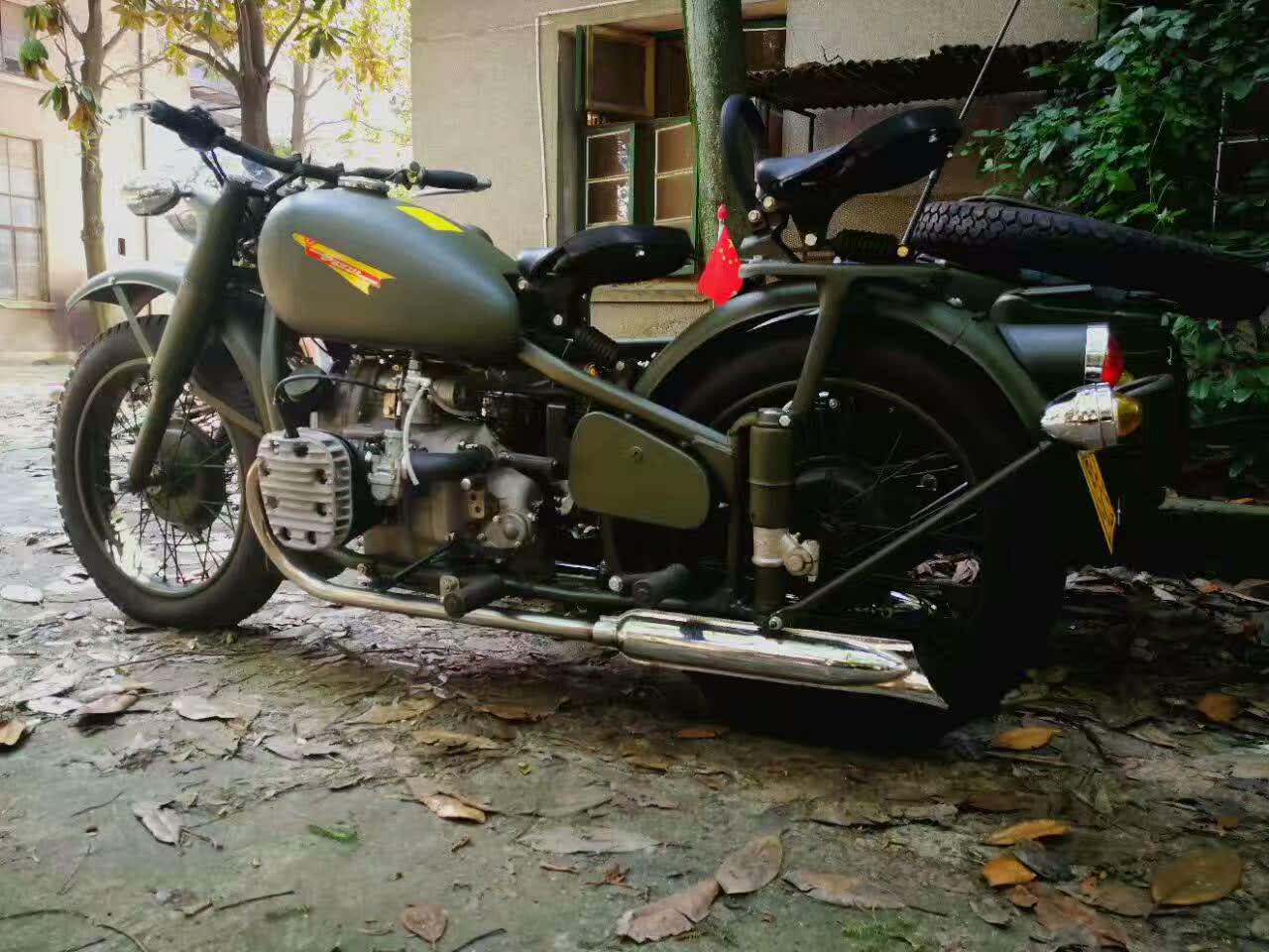 长江仿古750边三轮摩托车 海陵可上牌750边三轮摩托车