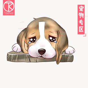 漫画q版头像人物动漫logo设计狗狗宠物画像代画照片手绘定制