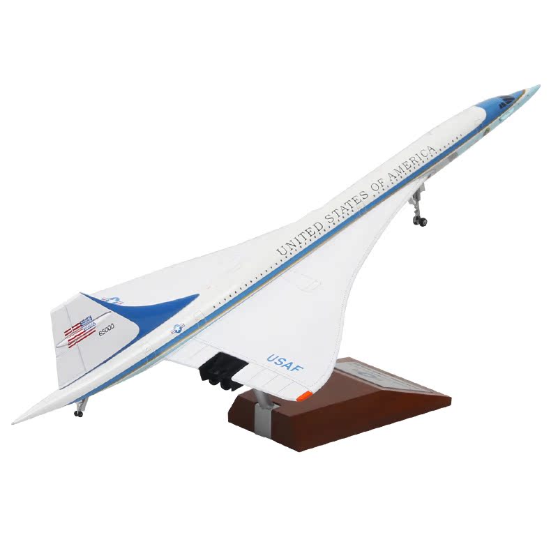 inflight1:200美国空军747-200波音民航客机合金仿真飞机模型成品