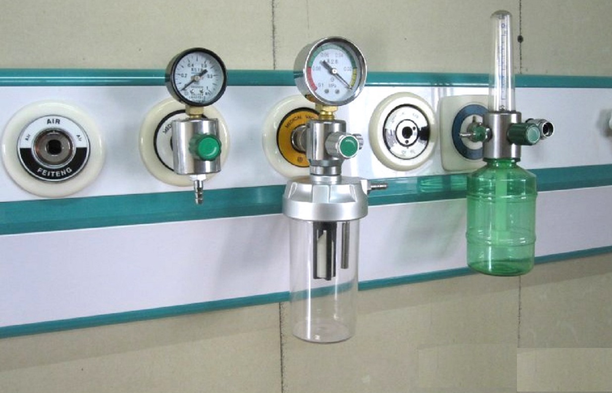 湿化瓶中心供氧设备带专用湿化瓶氧气吸入器