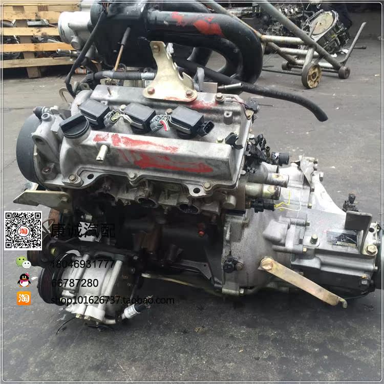 天津一汽 夏利 n3+ n5 三缸 376qe 378qe 发动机总成