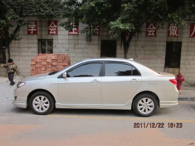 现货比亚迪l3改装小包围 byd l3大包围前后唇侧裙尾翼
