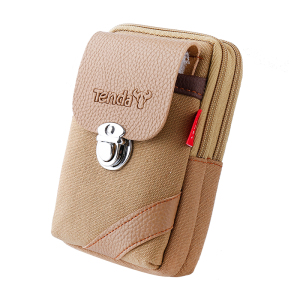 手机包男士穿皮带腰包