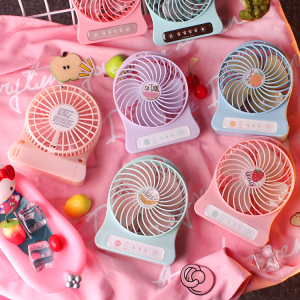 USB风扇迷你小电风扇便携电扇学生手持台式床上可充电随身小风扇