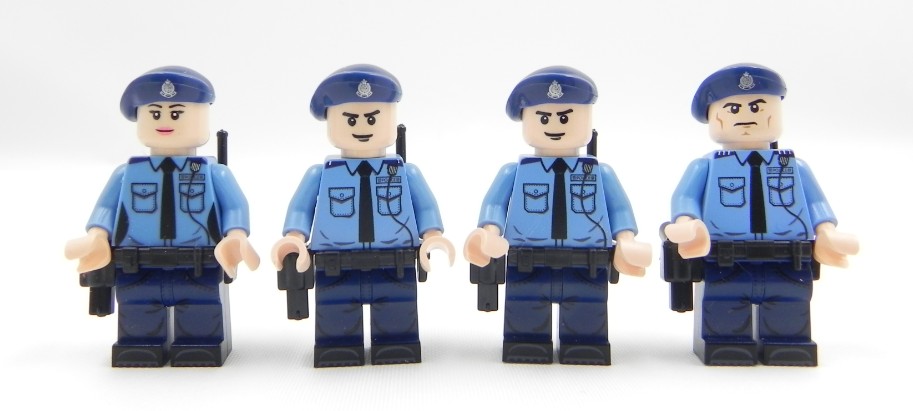 乐宜乐印刷 第三方人仔 香港警察仪仗队