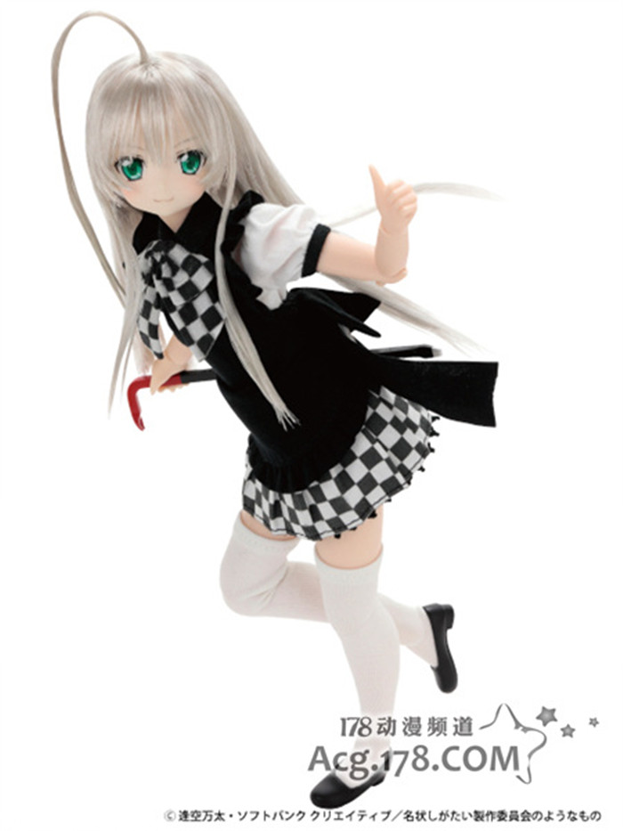 包邮潜行吧奈亚子动漫cosplay服装女装黑白格子女仆女佣装漫展