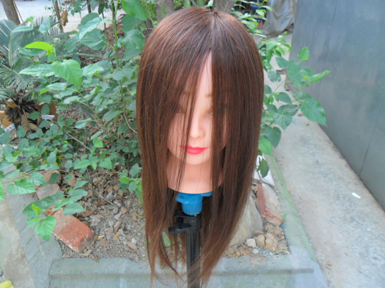 头顶假发片真发发片补发片增发块无痕隐形假刘