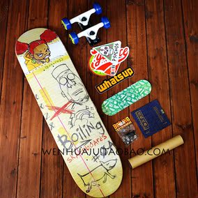 正品[沸点滑板高级整板]沸点滑板视频评测 图片