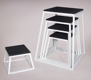 体能训练工具 弹跳训练跳凳 4种高度套装跳凳