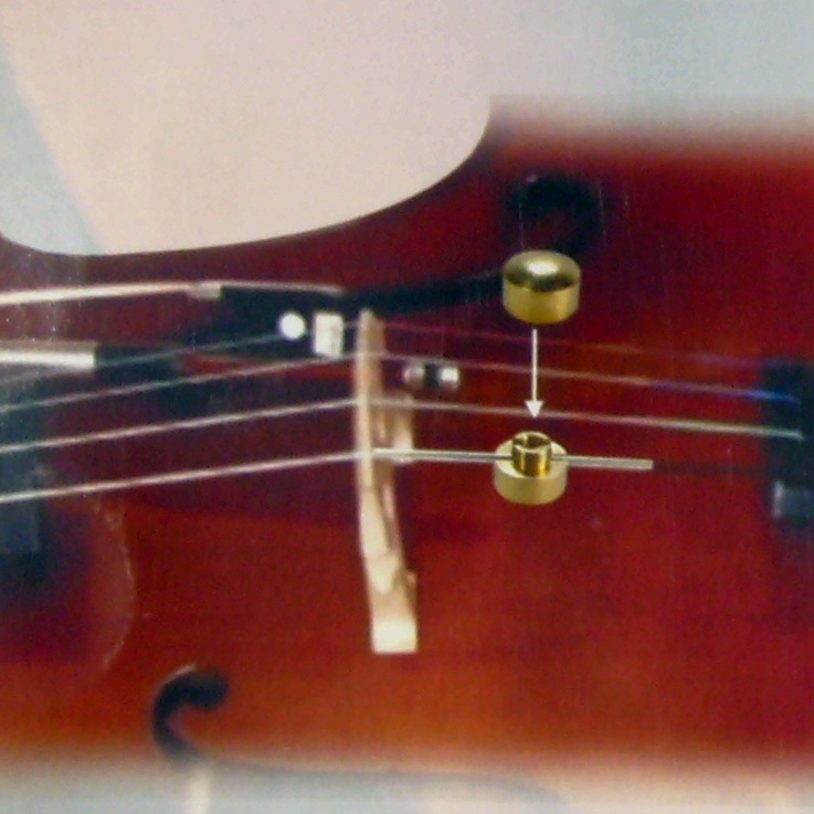 大提琴微调器镀铜弦钩不易掉色大提琴弦钩两款可选4/43/41/2