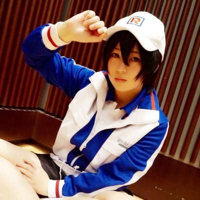 网球王子衣服 越前龙马cos运动服t恤 青学队服校服服装 卡丽丝