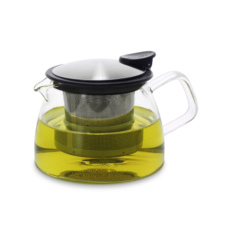 美国FORLIFE正品茶具 贝尔  硼硅酸盐玻璃泡茶壶 不锈钢过滤器