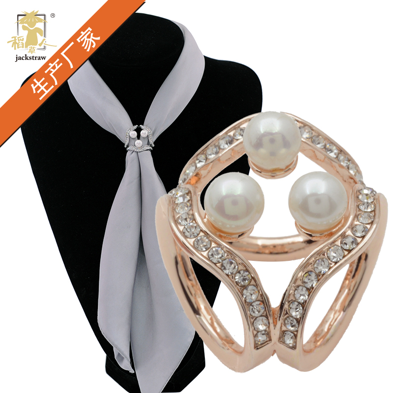 正品[三环丝巾扣]三环丝巾扣用法图解评测 三环丝巾扣使用方法图片_惠惠购物