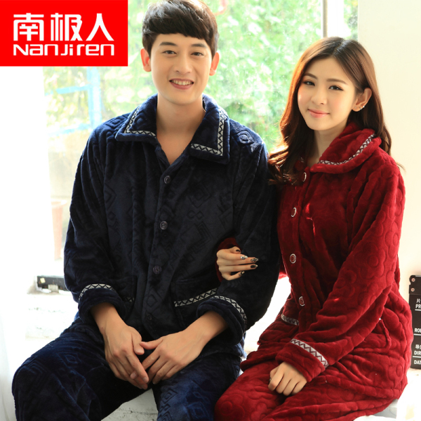 热销男<em>睡衣</em> 加厚_易购客 <em>南极人</em>秋<em>冬季</em>新款 男