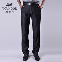 Youngor/雅戈尔商务休闲牛仔裤男士直筒裤专柜正品33688-22A图片