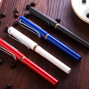 原装正品上海英雄老钢笔347绝版大包尖铱金笔