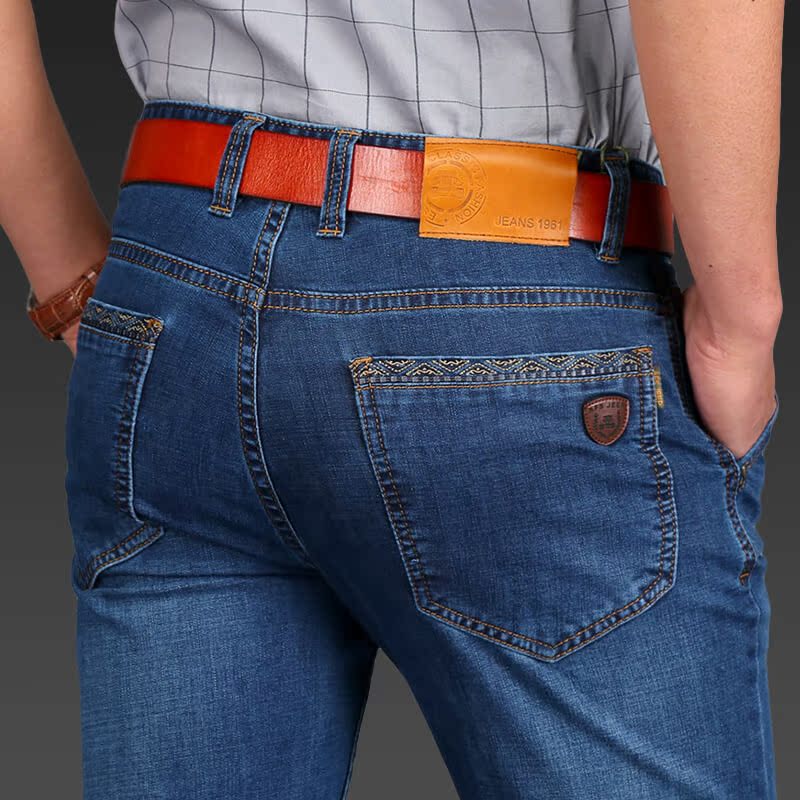 正品[商务休闲牛仔裤男裤]男裤 休闲牛仔裤评测