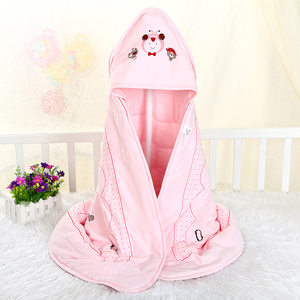 纯棉初生婴儿包被