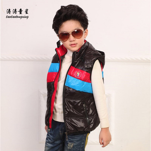 热销童装<em>羽绒</em>内胆 涛涛童星<em>儿童羽绒服马甲</em>新