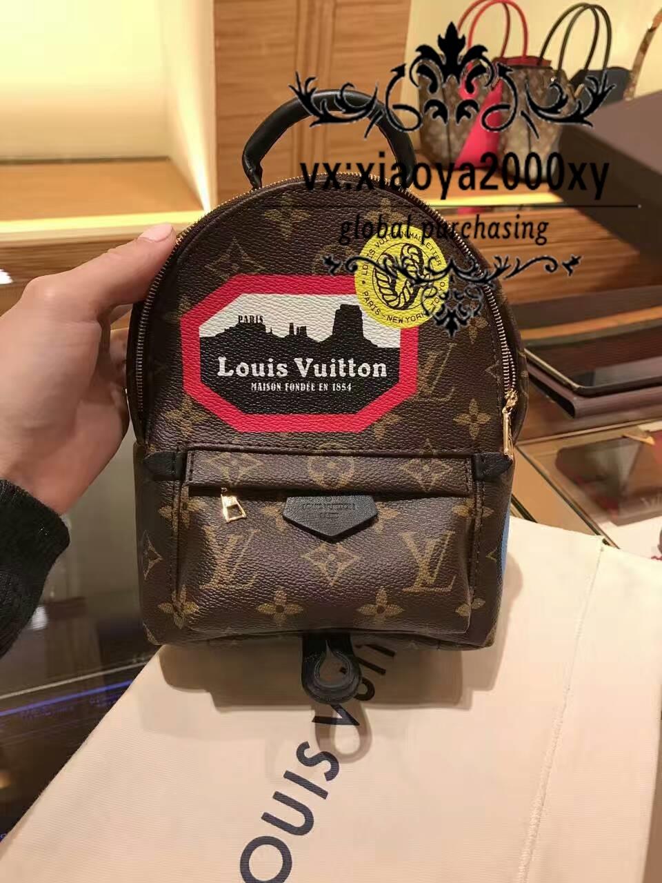 louis vuitton/路易威登 lv 限量mini书包款女士双肩包