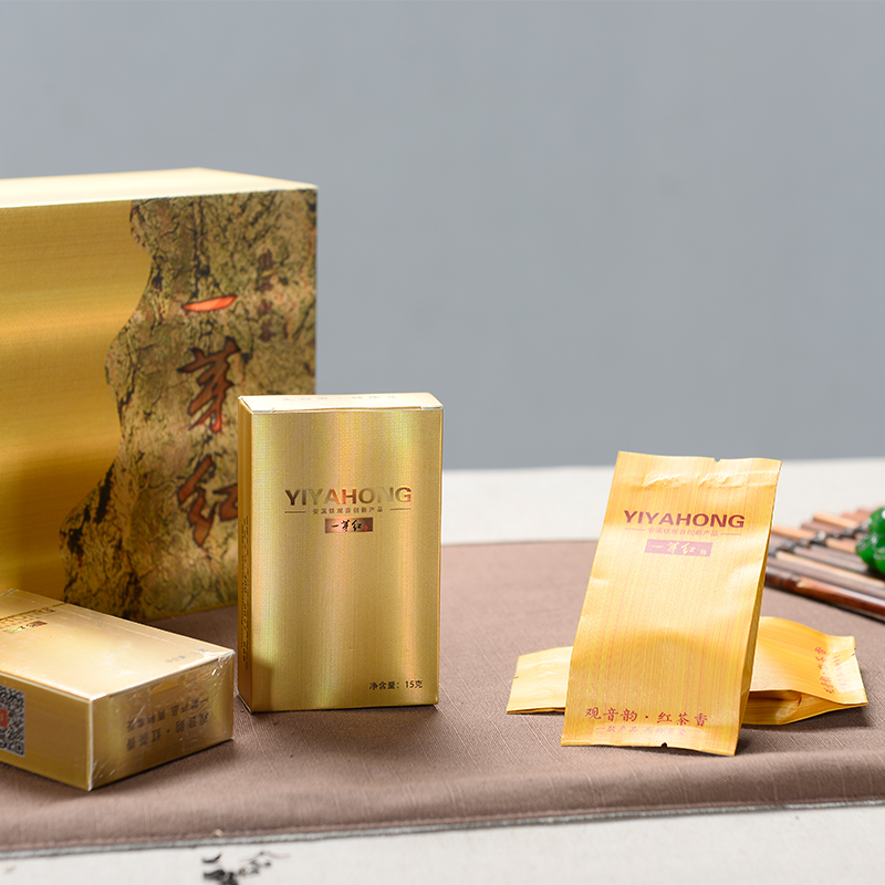 正品安溪特级极品铁观音功夫红茶礼盒装一芽红茶叶新品春茶男女