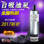 24V电动抽油泵直流加油泵柴油泵潜水泵小水泵小油泵抽水泵机 12V