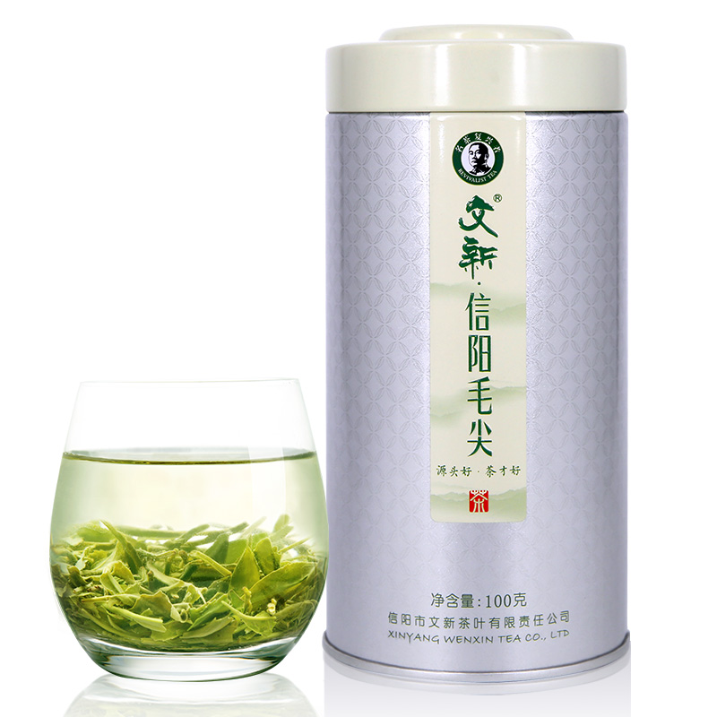 文新信阳毛尖 绿茶 茶叶 春茶 老茶树2016年新茶 自产自销嫩芽