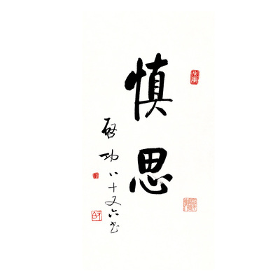 启功书法作品中国书法客厅办公室毛笔字画书法定制真迹40 78