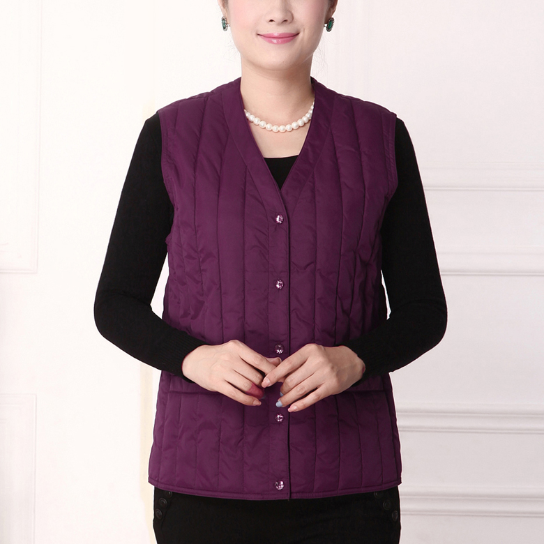 正品[羽绒服马甲女款]鸭鸭羽绒服女款马甲评测