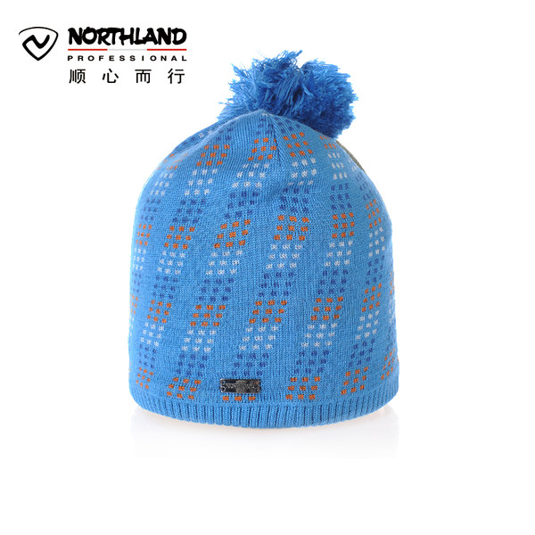 诺诗兰NORTHLAND户外套头帽秋冬男女弹力防风保暖针织帽 A130509