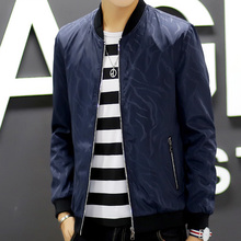 如何搭配黑白条纹T恤男修身复古打底衫长袖体