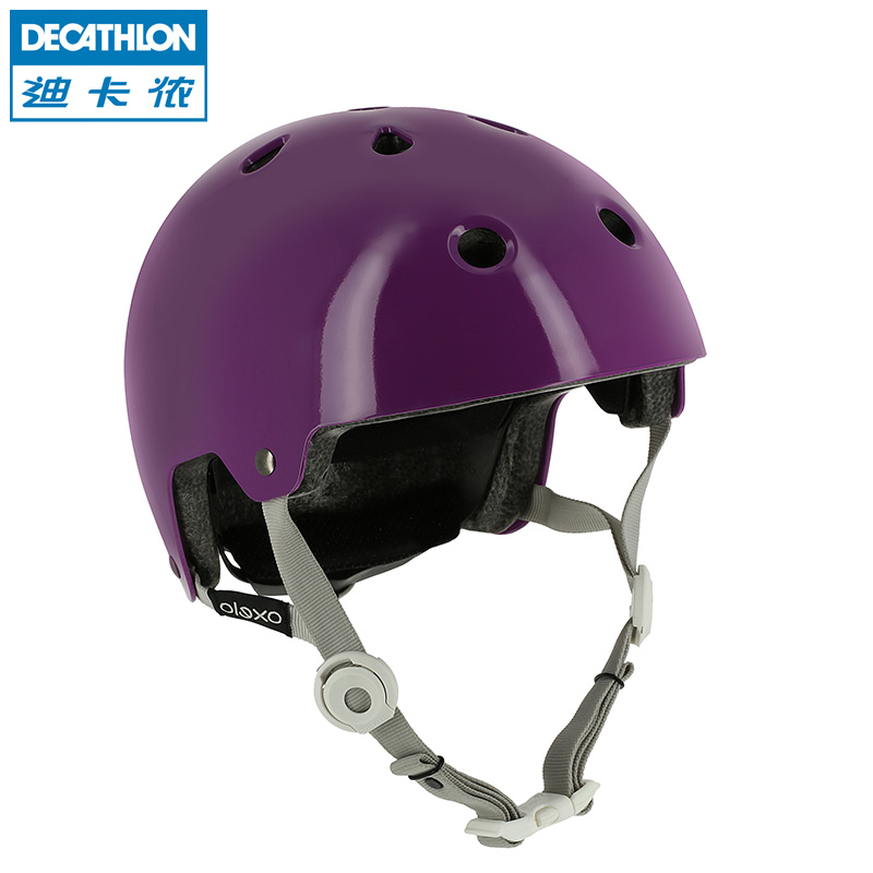 迪卡侬 OXELO 安全护具头盔运动 旱冰鞋青少