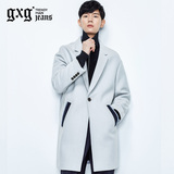gxg.jeans男装韩版潮流时尚个性冬季男士青年休闲长大衣#64926012