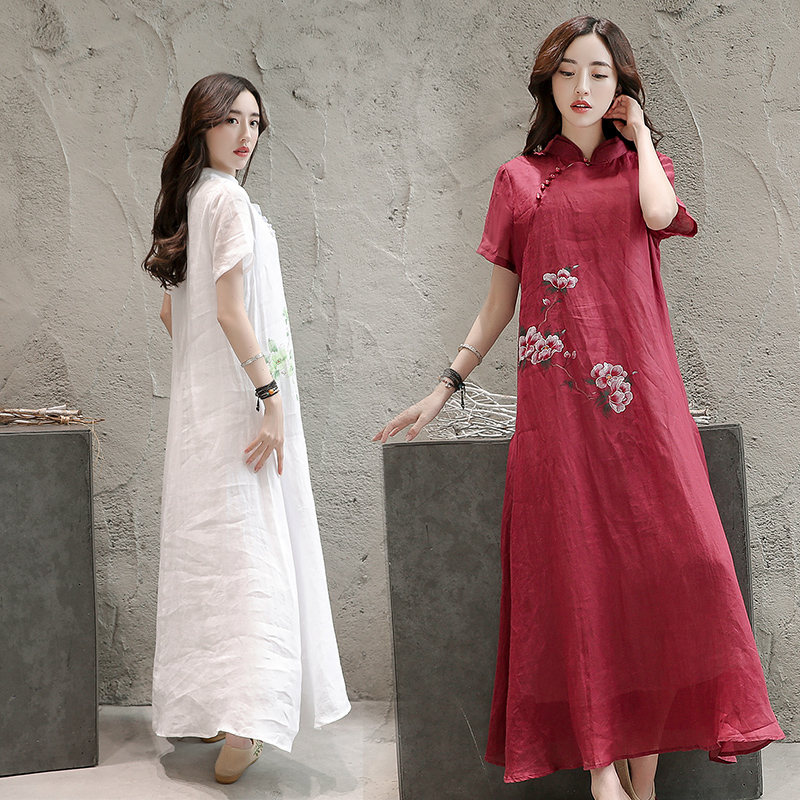 推荐最新中式对襟服装裁剪图 中式连袖服装裁