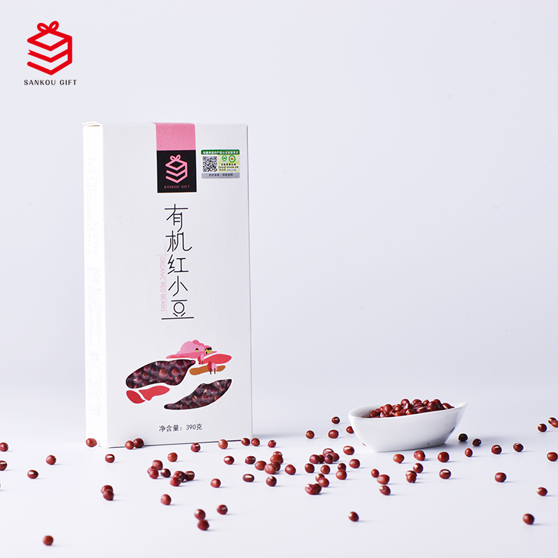 粗粮有机食品有机杂粮有机新鲜五谷杂粮390g三口礼有机红小豆