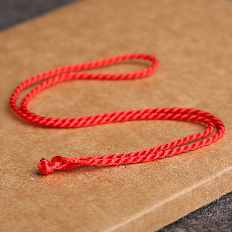 正品[翡翠挂件绳]翡翠挂件绳编法评测 春带彩翡