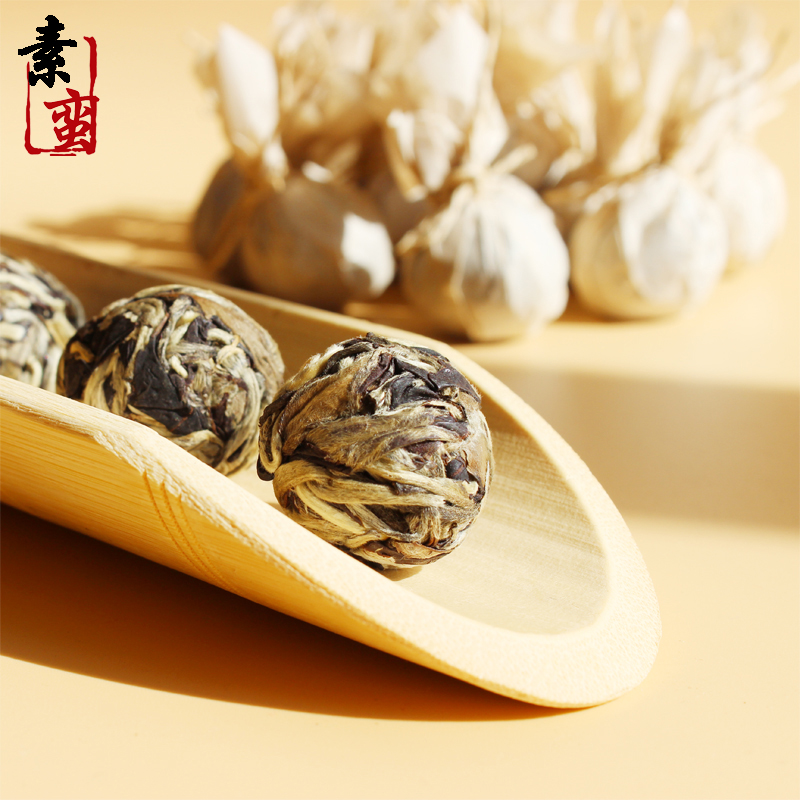【素蛮】【月光香珠】云南七子饼普洱生茶月光白月光美人龙珠沱茶