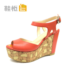 舒适坡跟时装 1115303321 女凉鞋 柜正品 达芙妮旗下鞋