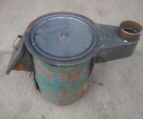 正品[木柴取暖炉]自制木柴取暖炉评测 木柴气化