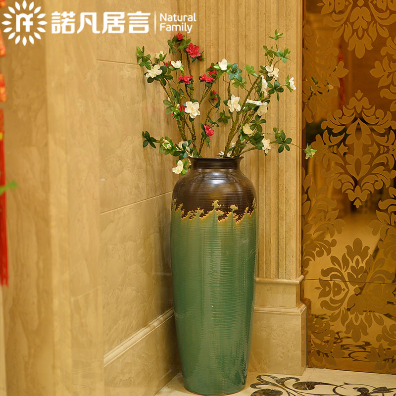 正品打折陶瓷落地大花瓶摆件居家客厅酒店插花欧式摆设仿真干花瓶美式现代 原价760.00元 现价133.00元包邮抢购专卖店品牌专卖
