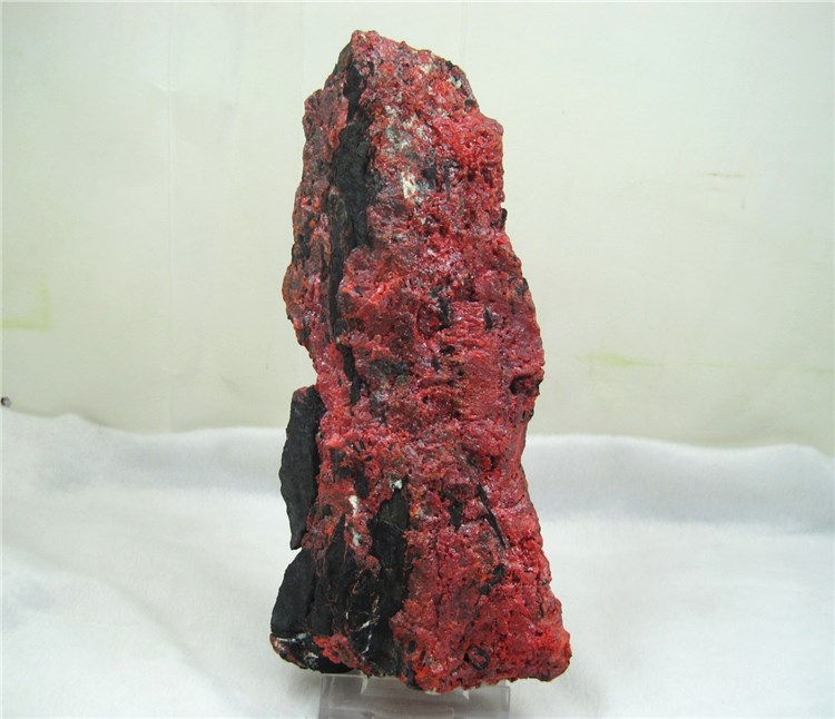 雄黄原石 四硫化四砷 石黄鸡冠石之家矿物晶体标本 Realgar 9314