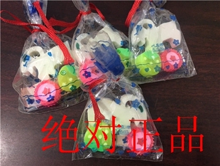 橡皮库存未用八九十年代早期童年传统经典学习动物羊草莓水果3块