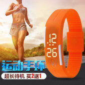 led非智能触屏夜光防水手环表儿童手表男女孩学生情侣运动电子