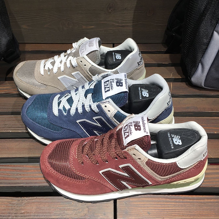 new balance/nb 夏季彩虹574女鞋女款运动鞋橘色wl574