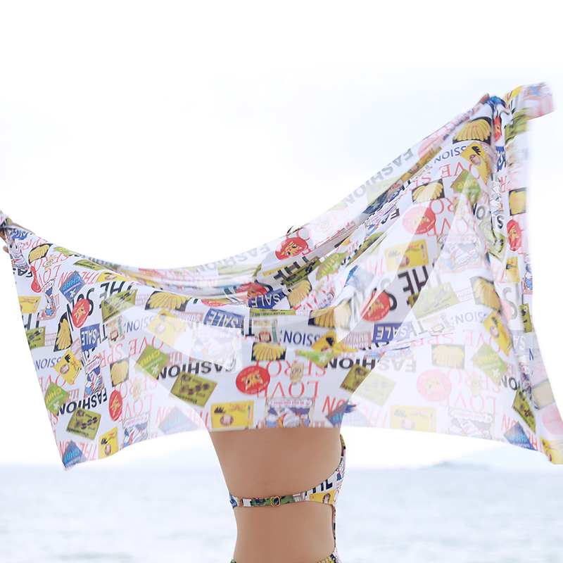 正品[泳衣披纱]泳衣披纱系法评测 泳衣 三件套 