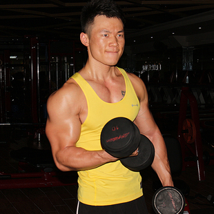 2016夏运动背心男士无袖弹力健身紧身篮球打底砍袖宽肩跑步训练服