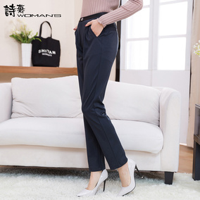 正品[妈妈装正装裤女西裤]正装西裤长度评测 图片_惠惠购物