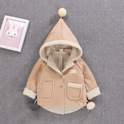 天天特价男女宝宝秋冬外套两面穿儿童棉衣服小