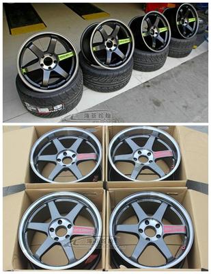 现货rays g25 18寸锻造轮毂 86 brz专属数据 rays轮毂